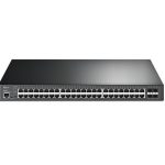 TP-LINK TL-SG3452XP Switch JetStream cu management | 4× Porturi 10GE