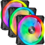 Ventilatoare CORSAIR iCUE QL120 RGB 120mm PWM Triple Fan with