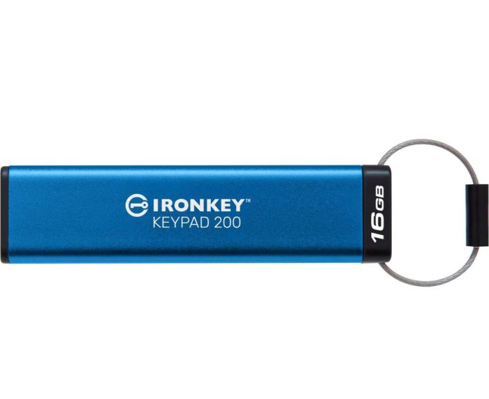 overlay_469763418ffd7cb7f1fd6caf556f1573.JPG USB Flash Drive Kingston 16GB IronKey Keypad 200, USB 3.2 - imagine 1