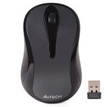 Mouse A4tech, wireless, 1000 dpi, butoane/scroll 3/1, gri