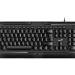 Tastatura Genius KB-118 cu fir,104 taste, negru