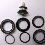 SET CUVETE NECO 1-1/8 FILET OTEL NEGRU