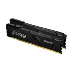 Memorie RAM Kingston,FURY Beast, DIMM, DDR4, 64GB (Kit 2x32GB), 3600MHz,