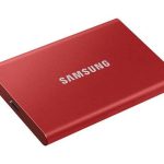 SSD Extern Samsung , 500GB, Rosu, USB 3.2