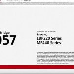 Toner Canon CRG057 black, capacitate 3.1k pagini, pentru LBP223DW; LBP226DW;