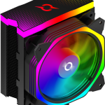 Cooler Procesor URANUS Black ARGB PWM, compatibil Intel/AMD