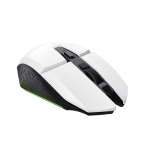 Mouse Trust GXT110W Felox cu fir,  4800 DPI, alb - imagine 2