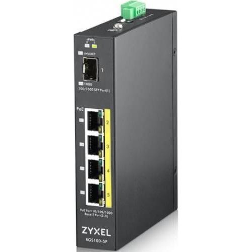 overlay_745ee8e54152ea338ed70532d6c5c0f1.jpg Switch Zyxel RGS100-5P-ZZ0101F, 5 port, 100/1000 Mbps - imagine 1