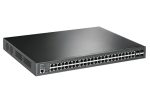 Switch TP-Link JetStream 48-Port Gigabit L2 Managed, TL-SG3452P interfata: - imagine 3
