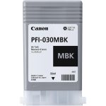 Cartus cerneala Canon PFI-030MBK, Matte Black, capacitate 55ml, pentru Canon