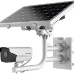 Camera de supraveghere Hikvision IP Bullet 4G cu panou solar