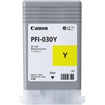 Cartus cerneala Canon PFI-030Y, yellow, capacitate 55ml, pentru Canon imagePROGRAF