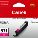 Cartus cerneala Canon CLI-571M, magenta, capacitate 7ml, pentru Canon Pixma