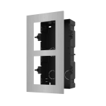 Panou frontal pentru 2 module de videointerfon modular Hikvision DS-KD-