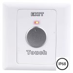 Buton de iesire waterproof ND-EB30, iesire contact: NC/NO, IP68, LED