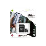 Card de Memorie MicroSD Kingston Select Plus, 256GB, Adaptor SD,