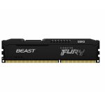 Memorie RAM Kingston Fury, DIMM, DDR3, 4GB, CL10, 1600MHz