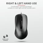 Mouse Trust Carve, USB Mouse, negru - imagine 7