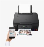 "Multifunctional inkjet color CISS Canon PIXMA G3470 Black, dimensiune A4(Printare, - imagine 5