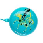 Sonerie Ding-Dong Pegas 60mm, model 9, Otel, Albastru cal galben