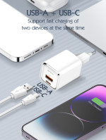 Incarcator retea Serioux 30W Quick Charge, Intrare AC100-240V~ 50/60Hz 0.7A - imagine 8