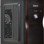 Carcasa Spacer New Mercury, ATX, MidTower, Gaming, sursa 500 (250W