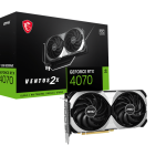 Placa video MSI GeForce RTX 4070 12GB VENTUS 2X OC