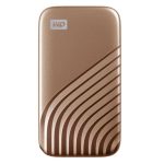 SSD extern WD My Passport, 2TB, 2.5", Gold, USB 3.2