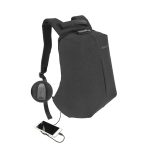 Rucsac laptop Tellur Antifurt V2, cu port USB, 15.6", negru