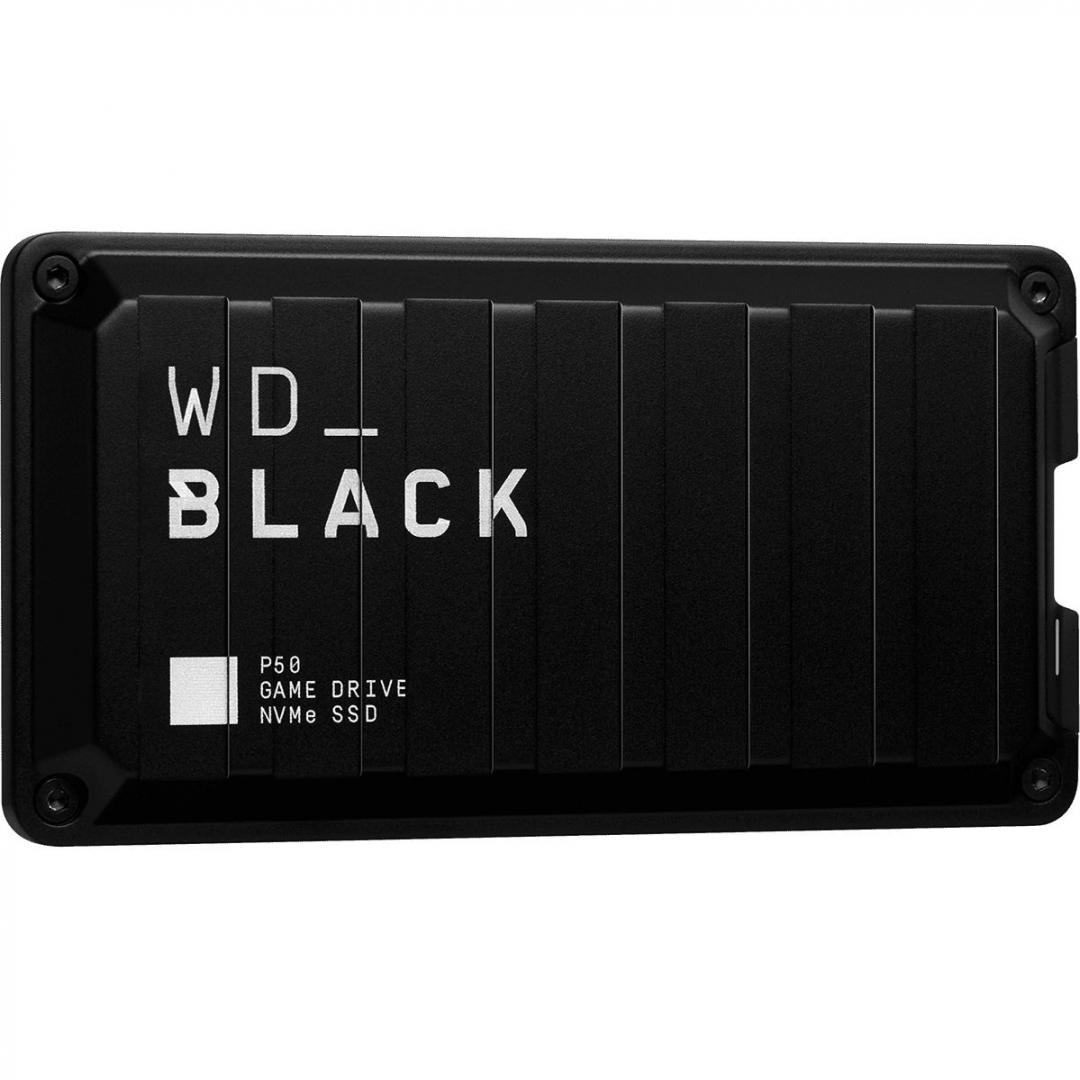 overlay_b750699347283430bdd50a4539e9e427.jpg SSD extern WD BLACK P50 GAME DRIVE, 1TB, negru, USB - imagine 1