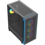 Carcasa Aqirys Sargas Mid Tower,  2x bays 3.5", 4x - imagine 5