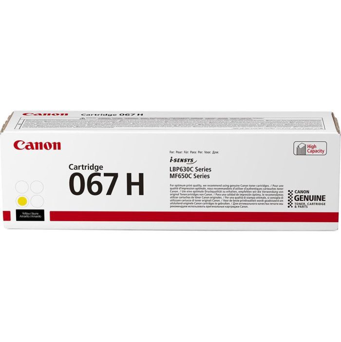 overlay_bf87140094fc5a6606d65b25d5c9d3cf.JPG Toner Canon CRG067HY, Galben, capacitate 2350 pagini, pentru LBP-631 / - imagine 1