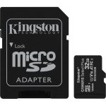Card de Memorie MicroSD Kingston Select Plus, 32GB, Adaptor SD,