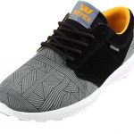 INCALTAMINTE SUPRA HAMMER RUN BLACK/PRINT WHITE, 44