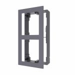 Panou frontal pentru 2 module de videointerfon modular Hikvision DS-KD-ACW2;