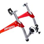 Home trainer magnetic Pegas, cu maneta reglare trepte rezistenta, roata