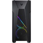 Carcasa Aqirys Canopus Midi Tower, fara sursa, black - imagine 2