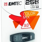 USB Flash Drive Emtec 256GB Color Mix, USB 3.1