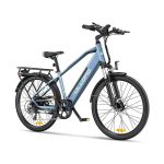 Bicicleta electrica Ulzomo Metro 26 E-bike, 250W, 36V 17Ah, autonomie - imagine 2