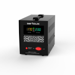 Stabilizator de tensiune Serioux Relay 101-2000VA, putere 2000VA/1200W, tip releu,