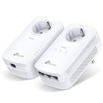 TP-Link Kit Gigabit Powerline Passthrough cu 3 Porturi AV1300, TL-