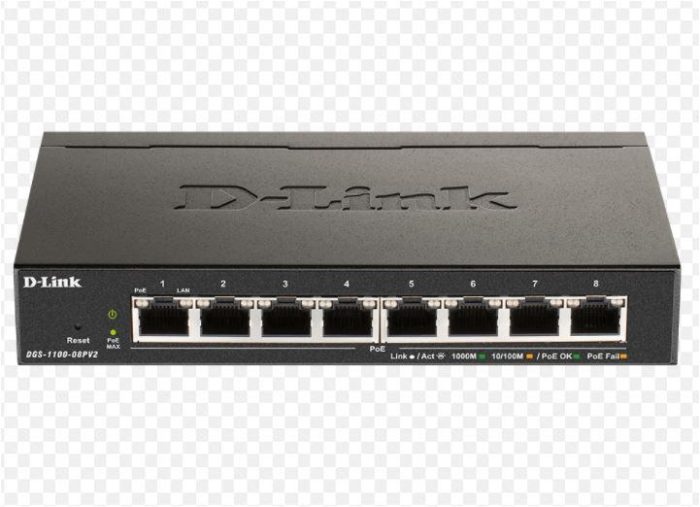 overlay_d4331e87fe80ab24f66f561af76d4713.JPG Switch D-Link DGS-1100-08V2, 8 port, 10/100/1000 Mbps - imagine 1