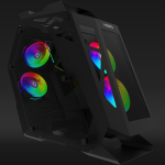 Carcasa Aqirys Saiph Mid Tower Black  Case type: Midi