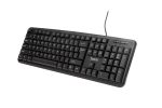 Tastatura Spacer SPKB-S62 cu fir, USB, 104 taste, anti-spill, negru - imagine 3