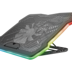 Stand racire Laptop Trust GXT 1126 Aura Multicolour-illuminated, negru