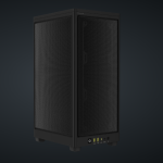 Carcasa Corsair 2000D Airflow Mini-ITX, panou tempered glass, 3x 2.5"