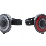 Set lumini far+stop, 2 LED-uri rosii, 2 LED-uri uri albe,