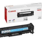 Toner Canon CRG718C, cyan, capacitate 2900 pagini, pentru LBP-7200Cdn