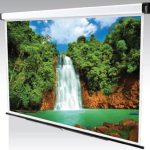 Ecran de proiectie Sopar Profesional, manual, perete, 180cm x 190cm,