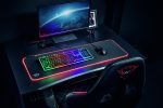 Mouse pad Trust GXT 764 Glide-Flex Flexible RGB, XXL, negru - imagine 11